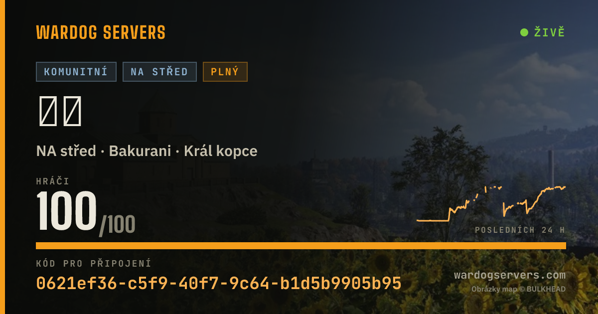 Živý stavový banner serveru 󠀡󠀡