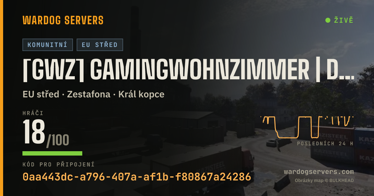 Živý stavový banner serveru [GWZ] GamingWohnZimmer | DE/EU | ALL WELCOME