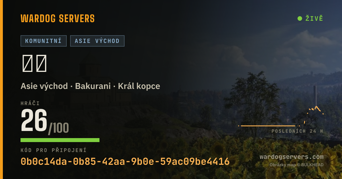 Živý stavový banner serveru 󠀡󠀡
