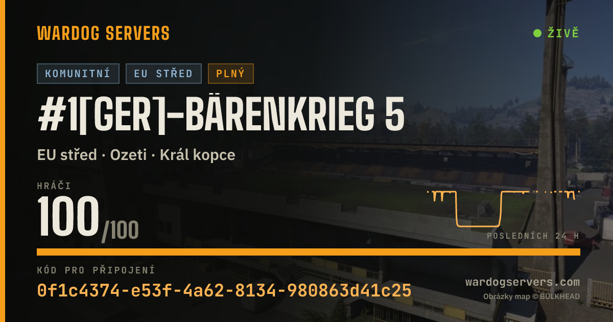 Živý stavový banner serveru #1[GER]-Bärenkrieg 5