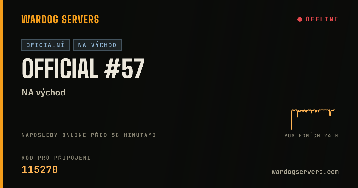 Živý stavový banner serveru Official #57