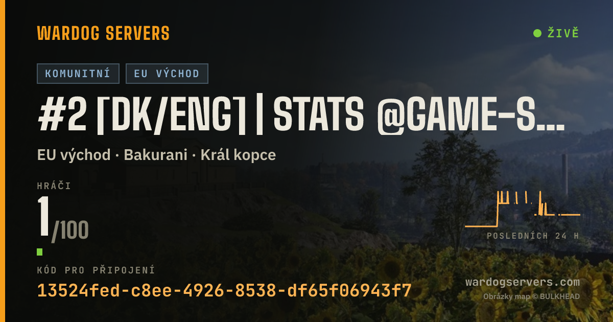 Živý stavový banner serveru #2 [DK/ENG] | Stats @Game-Squad.dk | Dansk Community
