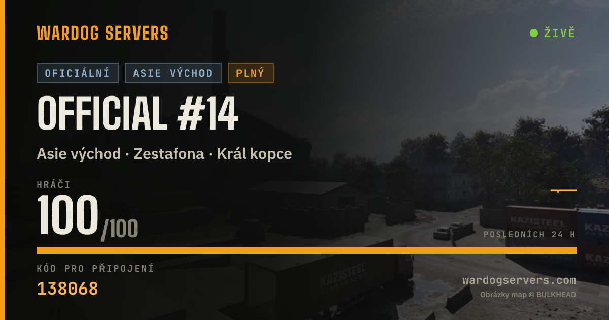 Živý stavový banner serveru Official #14