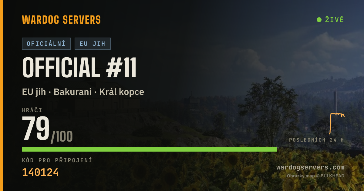 Živý stavový banner serveru Official #11