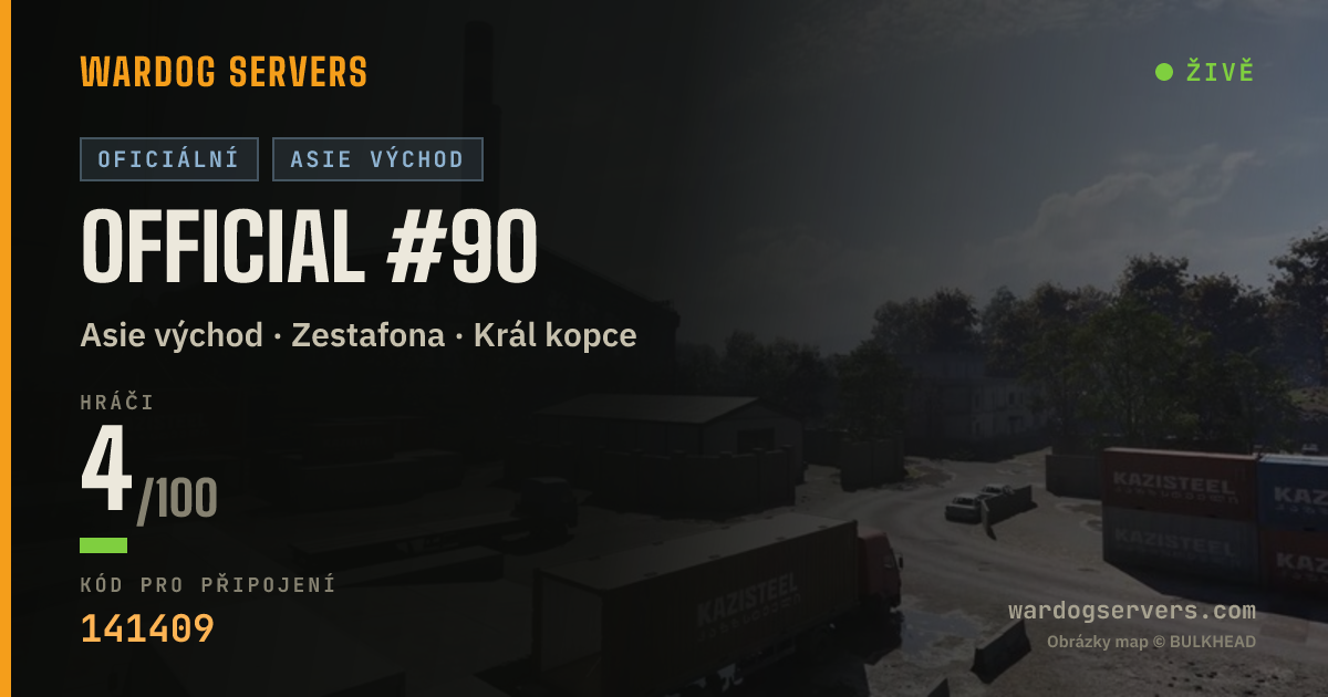 Živý stavový banner serveru Official #90