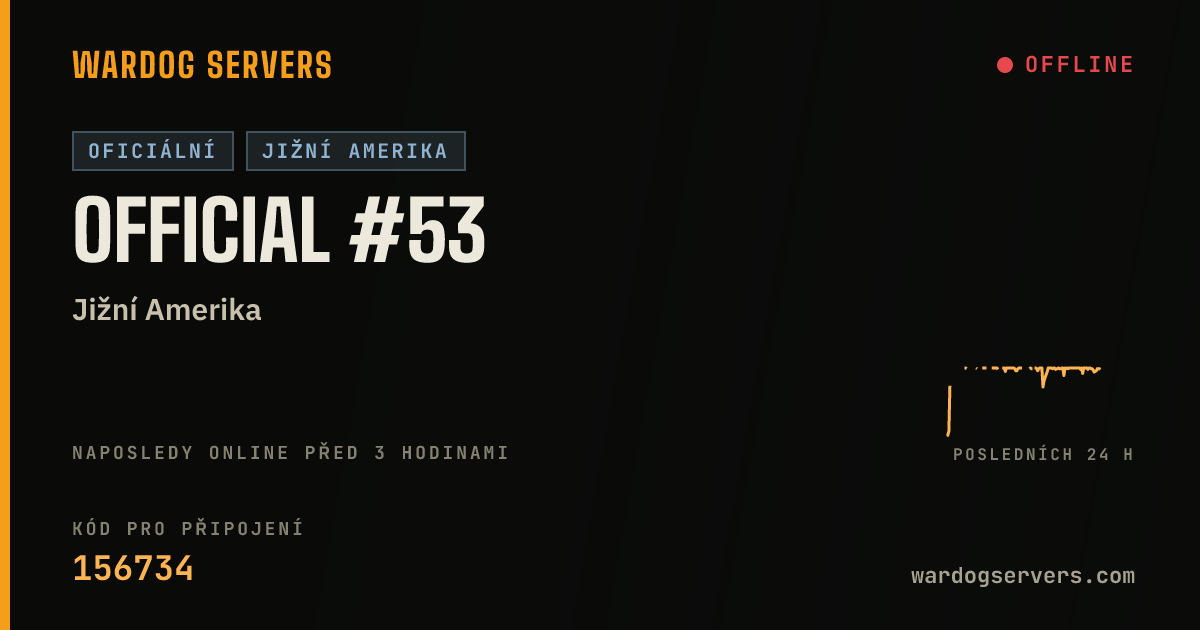 Živý stavový banner serveru Official #53