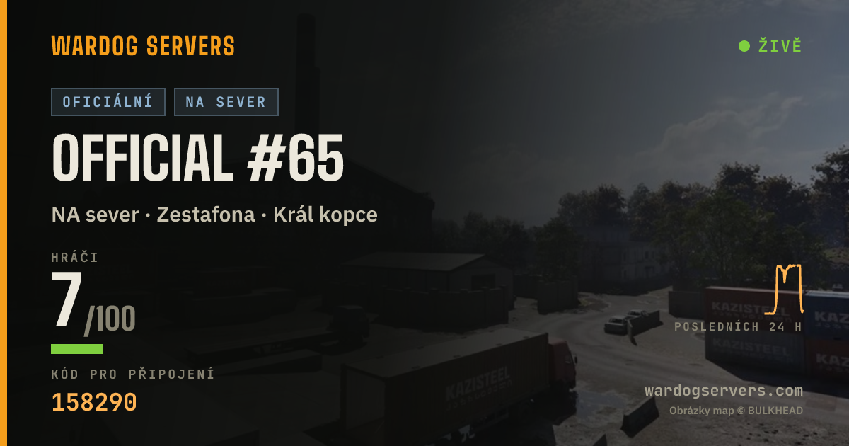 Živý stavový banner serveru Official #65