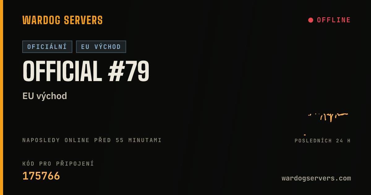 Živý stavový banner serveru Official #79