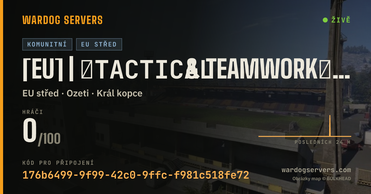 Živý stavový banner serveru [EU] | ☆Tactical & Teamwork☆ | MAXIMUS GAMING *LVXX*