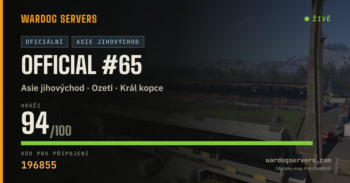 Živý stavový banner serveru Official #65