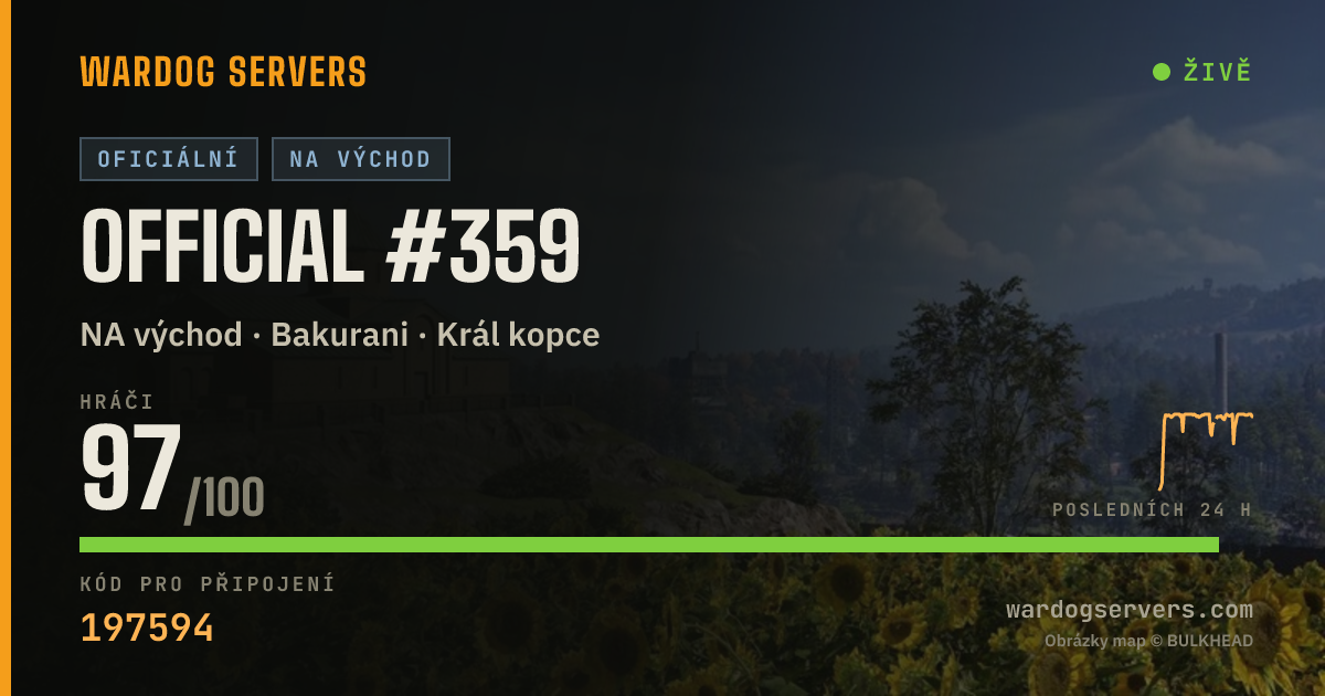 Živý stavový banner serveru Official #359