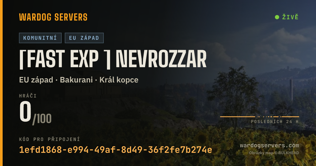 Živý stavový banner serveru [FAST EXP ] NevroZzar