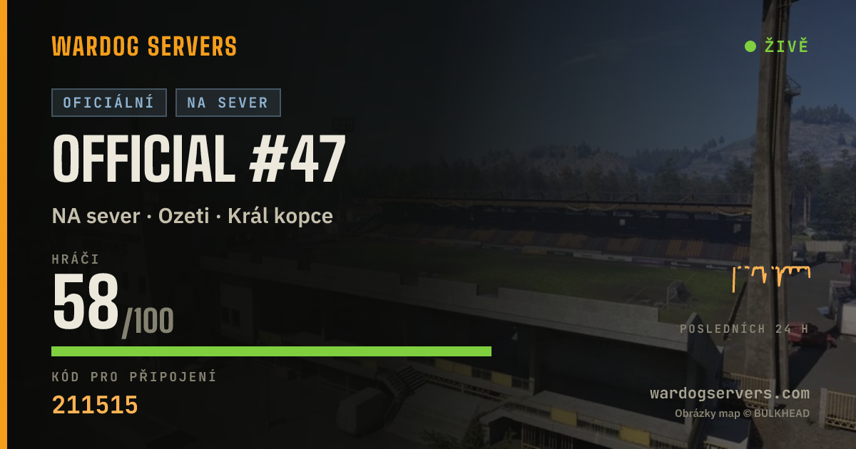 Živý stavový banner serveru Official #47