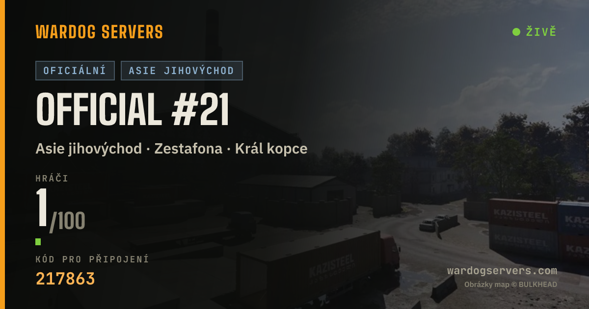 Živý stavový banner serveru Official #21