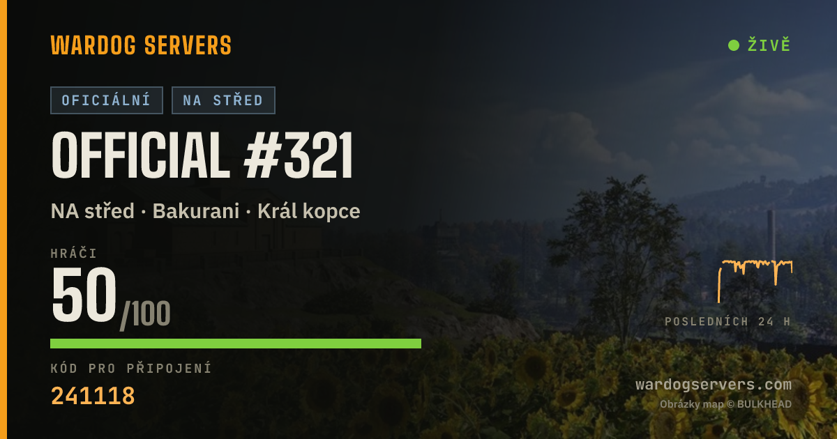 Živý stavový banner serveru Official #321