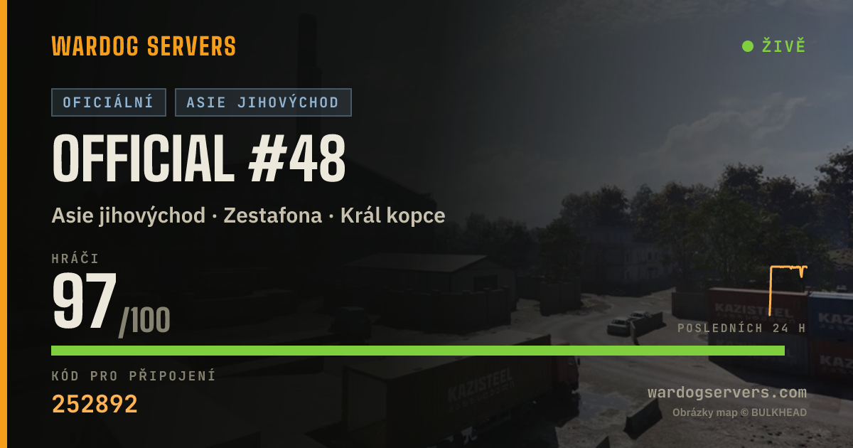 Živý stavový banner serveru Official #48