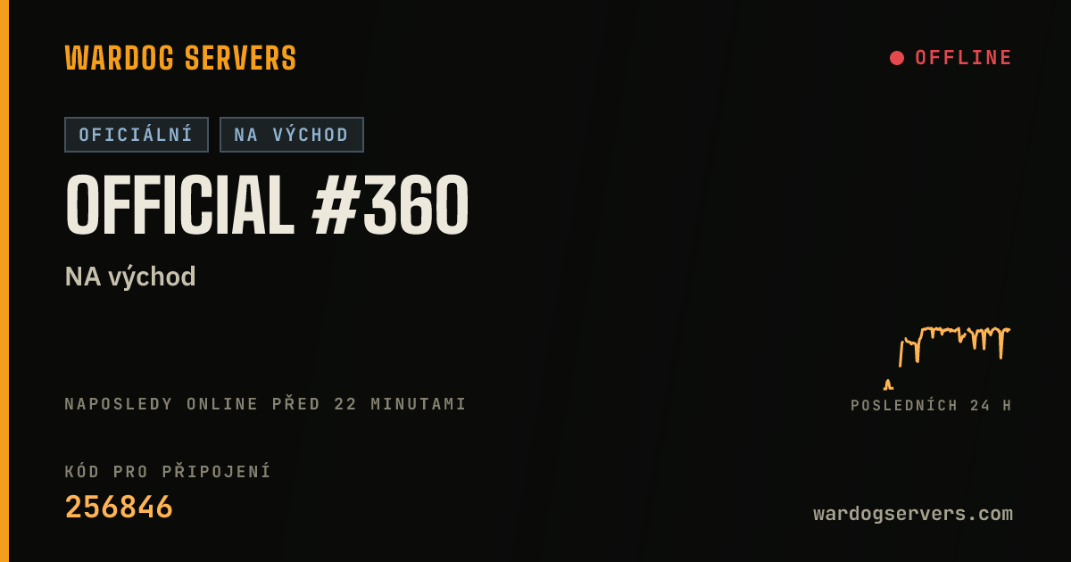 Živý stavový banner serveru Official #360
