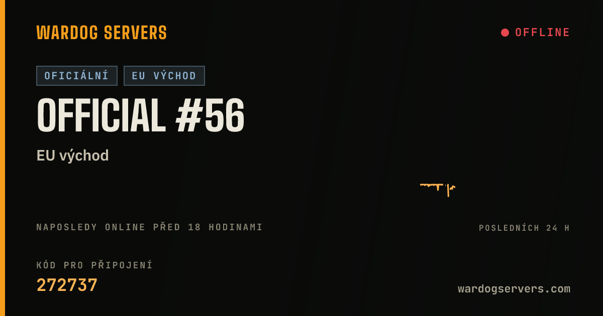 Živý stavový banner serveru Official #56