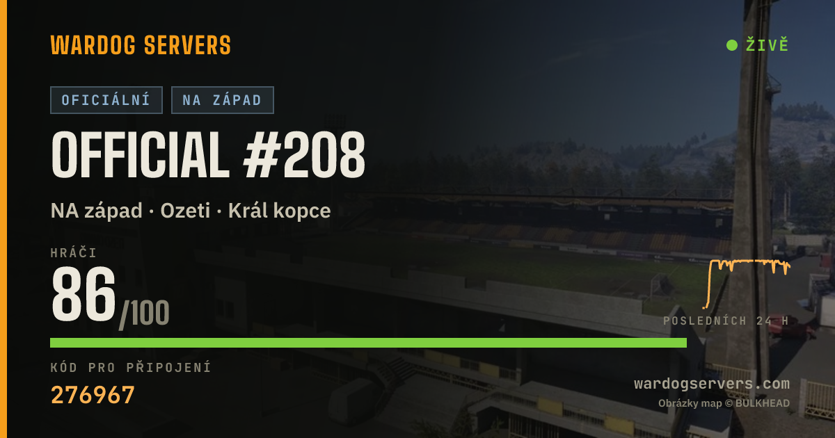 Živý stavový banner serveru Official #208