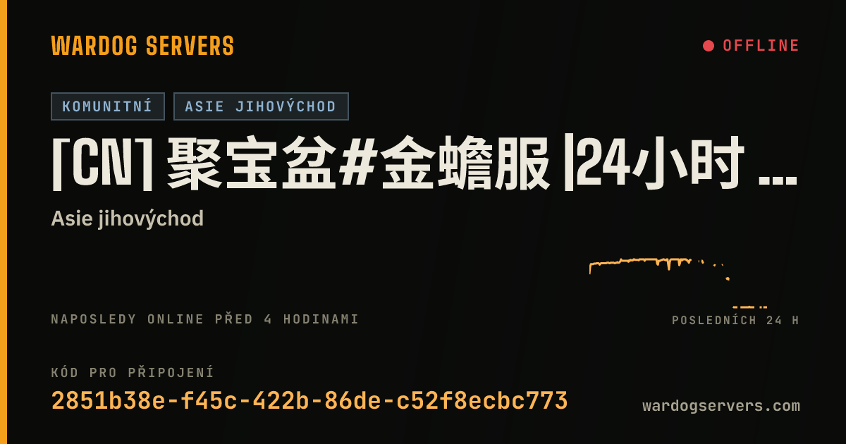 Živý stavový banner serveru [CN] 聚宝盆#金蟾服 |24小时 免费进群获得密码 Q群 :1127739588