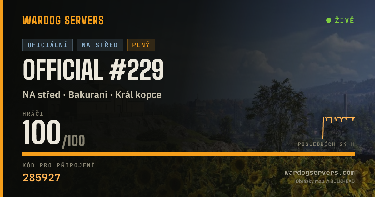 Živý stavový banner serveru Official #229