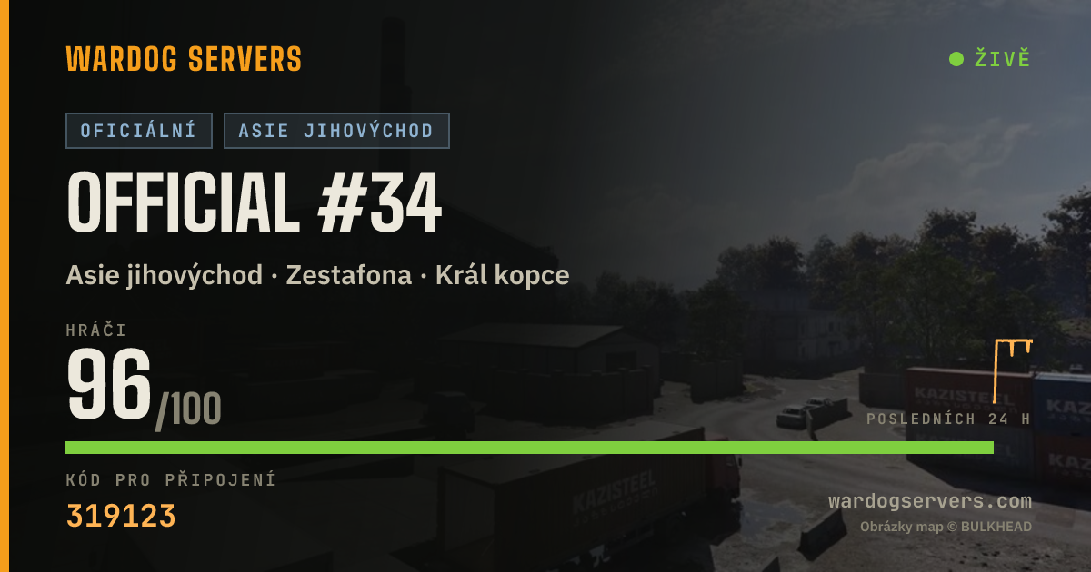 Živý stavový banner serveru Official #34