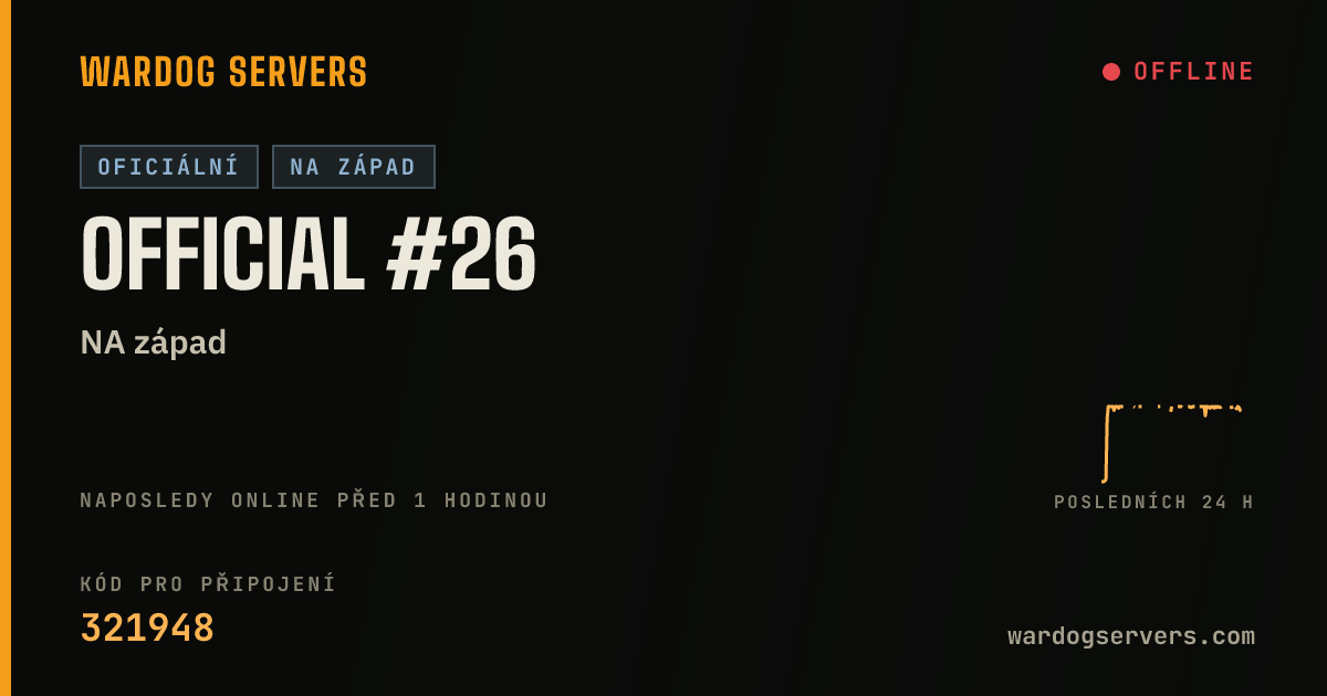 Živý stavový banner serveru Official #26