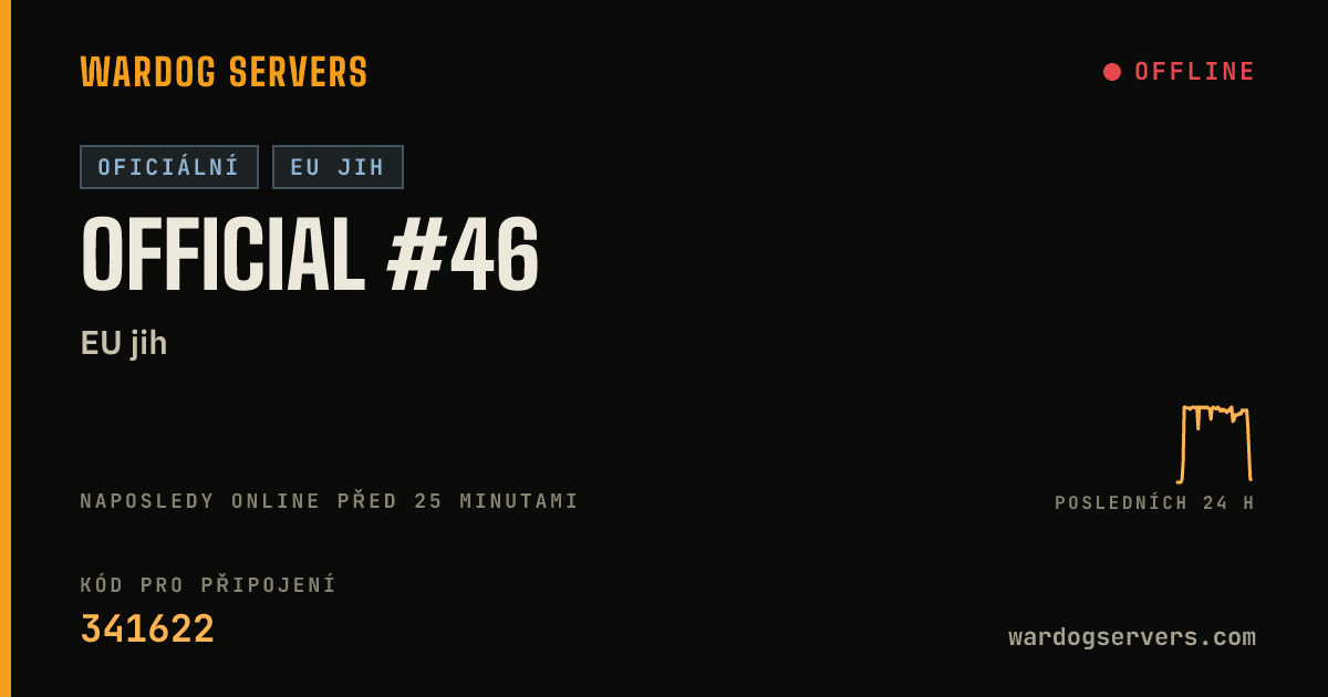 Živý stavový banner serveru Official #46