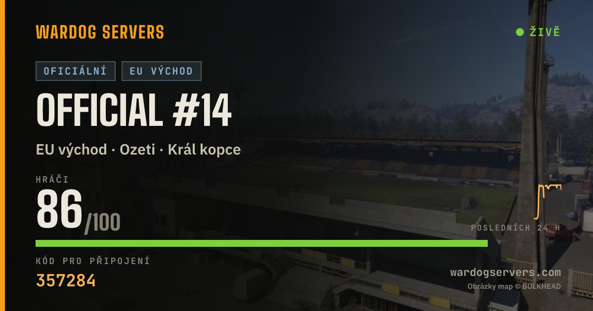 Živý stavový banner serveru Official #14