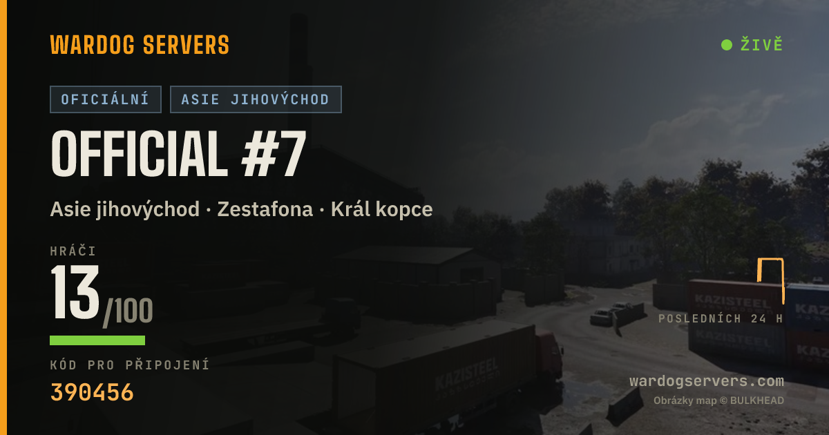 Živý stavový banner serveru Official #7