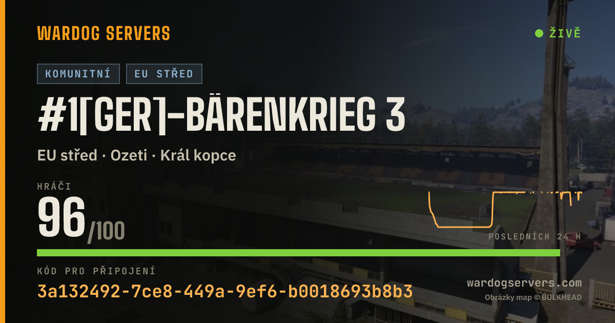Živý stavový banner serveru #1[GER]-Bärenkrieg 3
