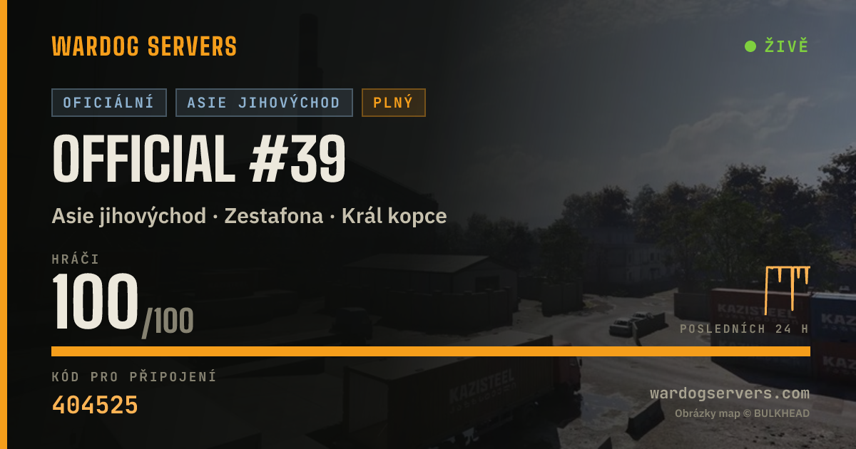 Živý stavový banner serveru Official #39