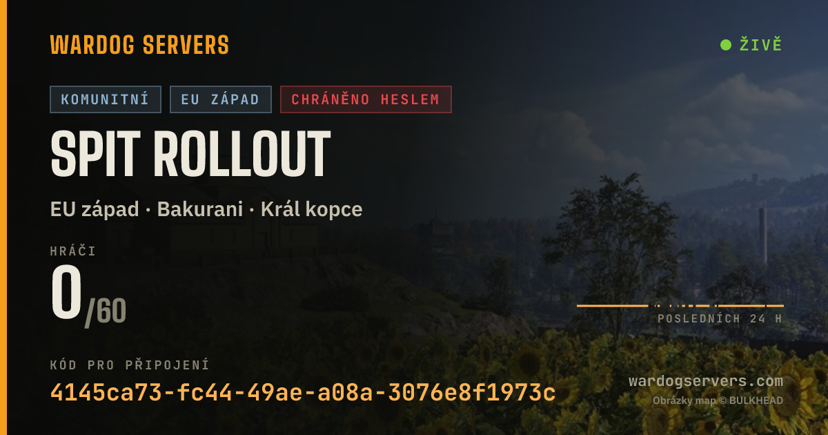 Živý stavový banner serveru SPiT Rollout
