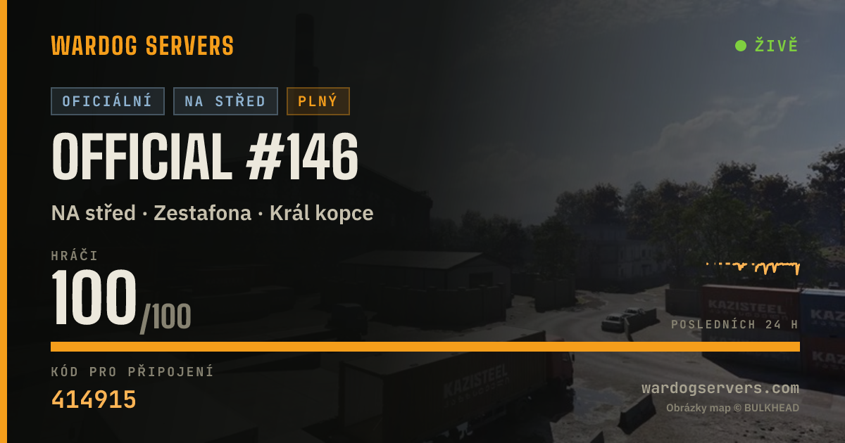 Živý stavový banner serveru Official #146