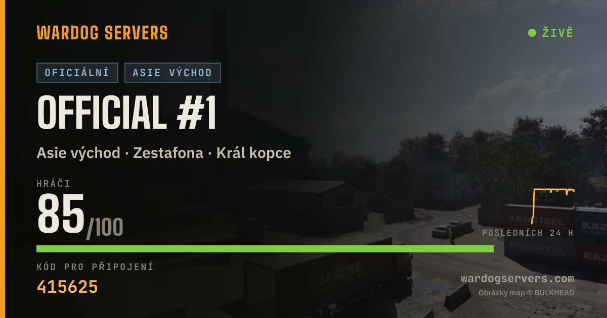 Živý stavový banner serveru Official #1