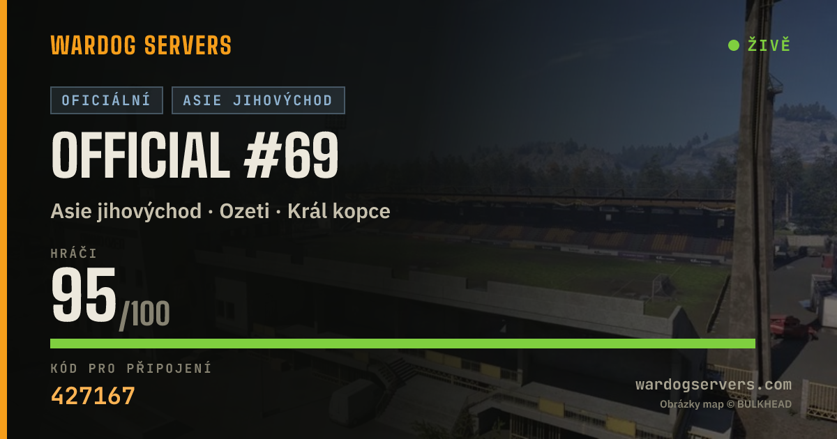 Živý stavový banner serveru Official #69