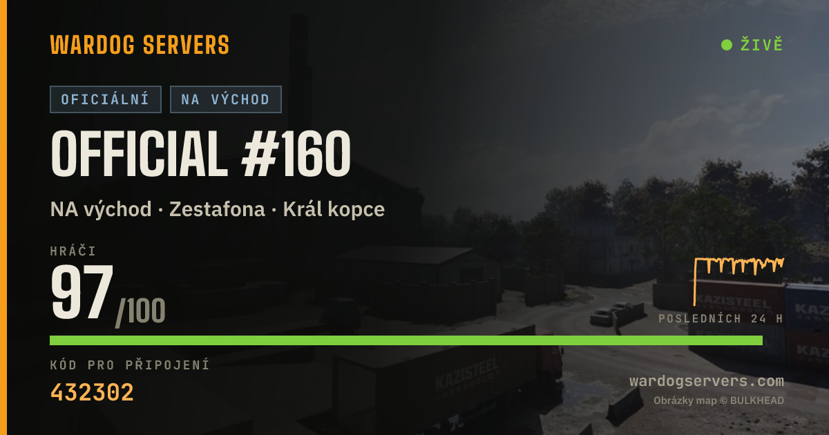 Živý stavový banner serveru Official #160