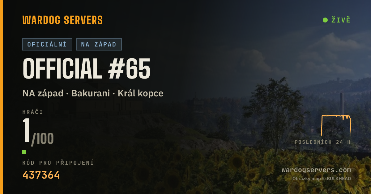 Živý stavový banner serveru Official #65
