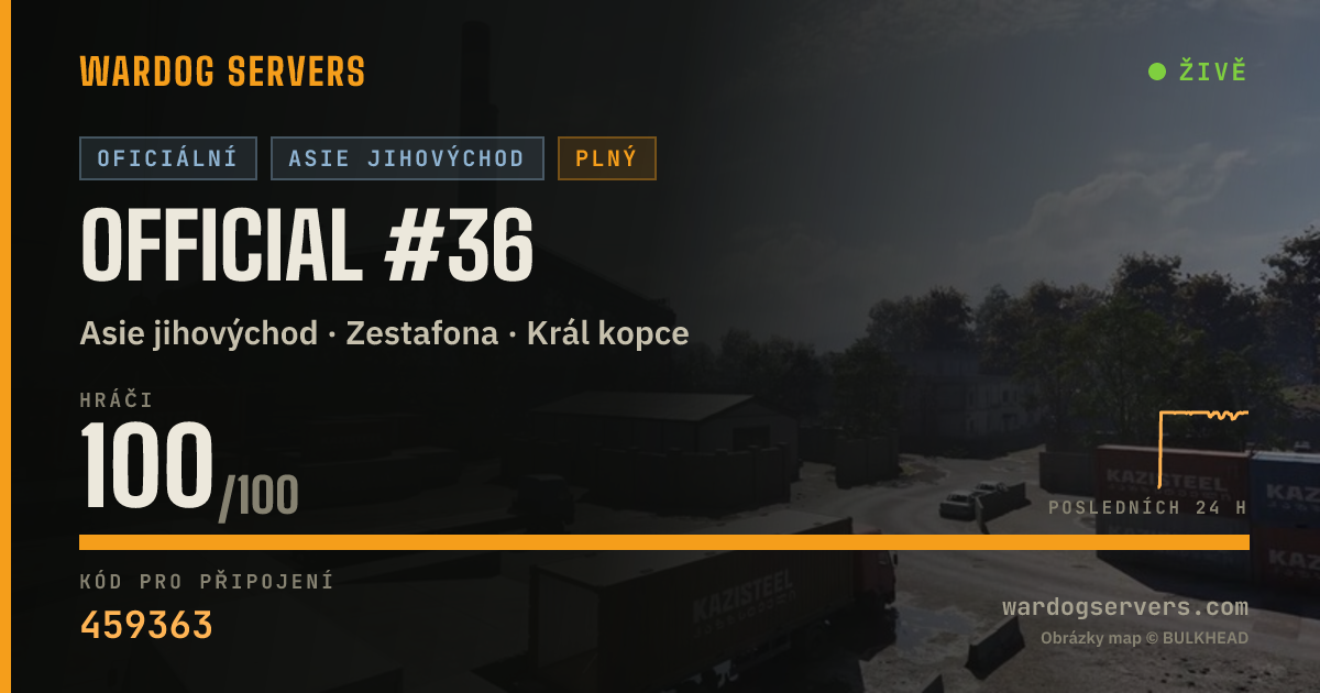 Živý stavový banner serveru Official #36