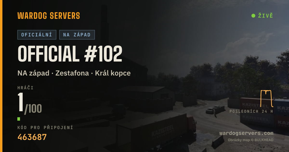 Živý stavový banner serveru Official #102