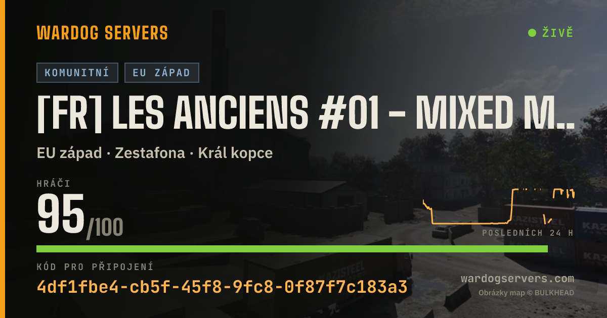 Živý stavový banner serveru [FR] LES ANCIENS #01 - MIXED MAPS - STATS | beta.fpsnews.net