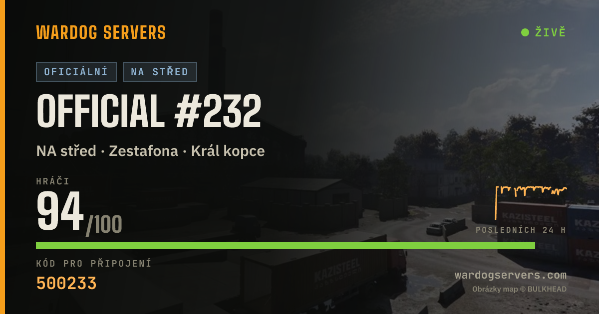 Živý stavový banner serveru Official #232
