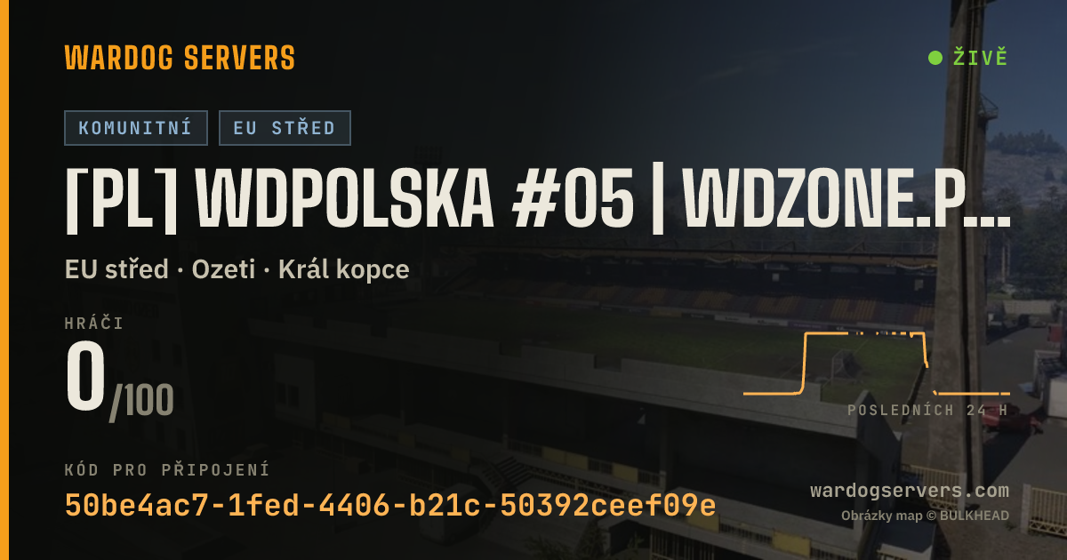 Živý stavový banner serveru [PL] WDPolska #05 | WDZONE.PL | RANKING/EKIPY/WDR