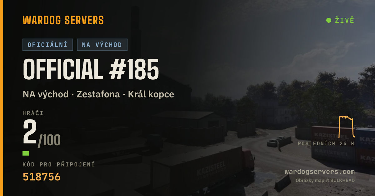 Živý stavový banner serveru Official #185