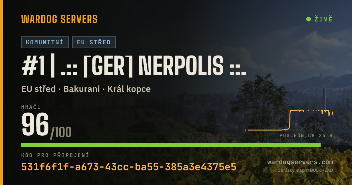 Živý stavový banner serveru #1 | .:: [GER] NERPOLIS ::.