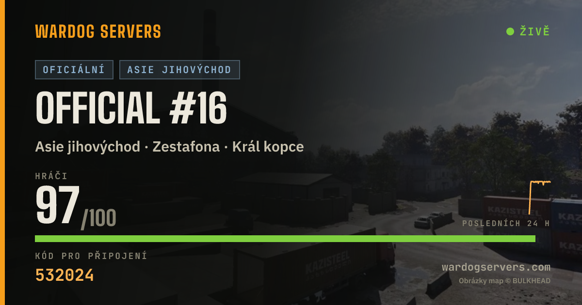 Živý stavový banner serveru Official #16