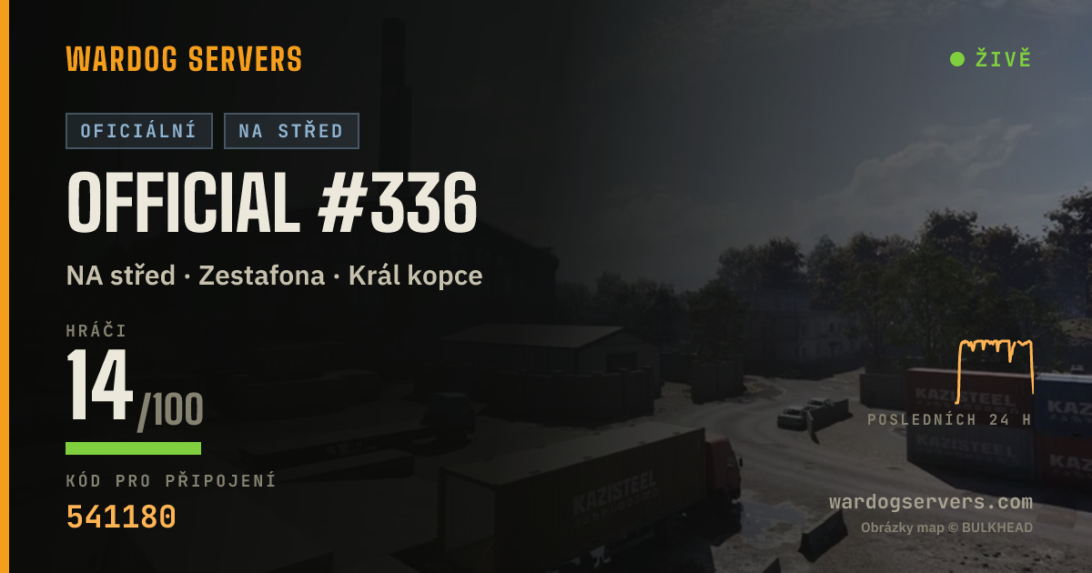 Živý stavový banner serveru Official #336
