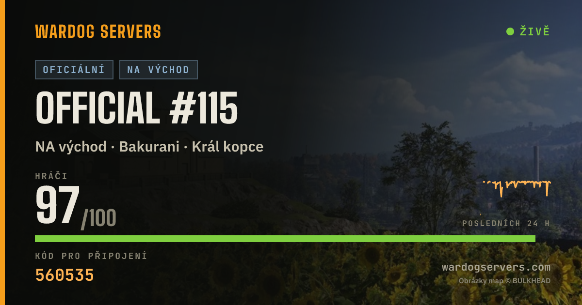 Živý stavový banner serveru Official #115