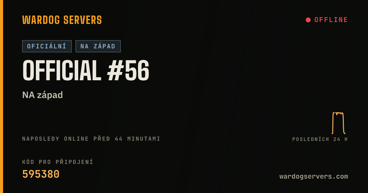 Živý stavový banner serveru Official #56