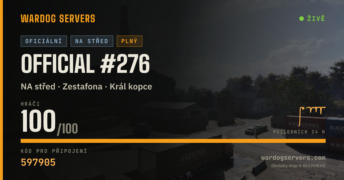 Živý stavový banner serveru Official #276